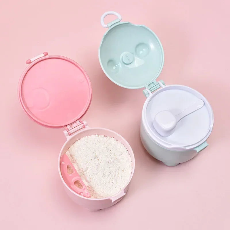 Baby Milk Powder Box Infant Feeding Container Newborn Food Storage Box Powder Dispenser Kid Meal Toddler Snack Portable Grade Pp